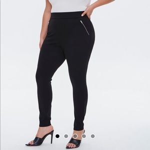 Plus Size Ponte Knit Leggings